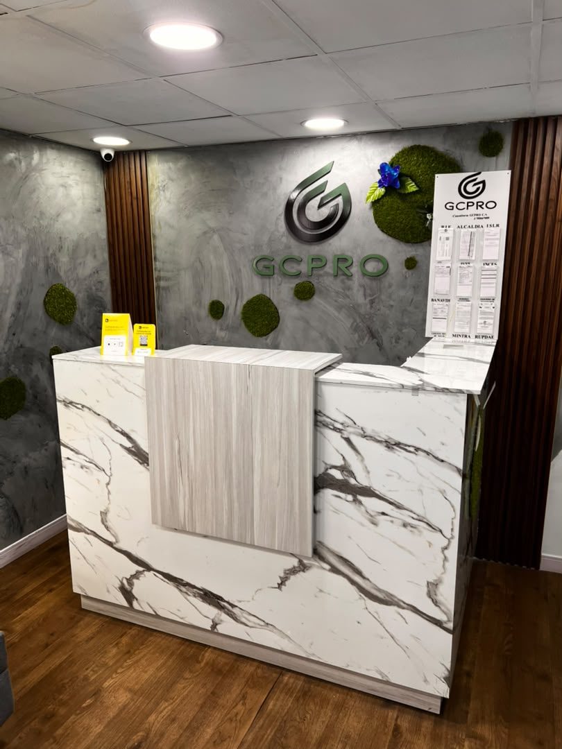 Recepción de GCPRO Clínica Dental en Caracas